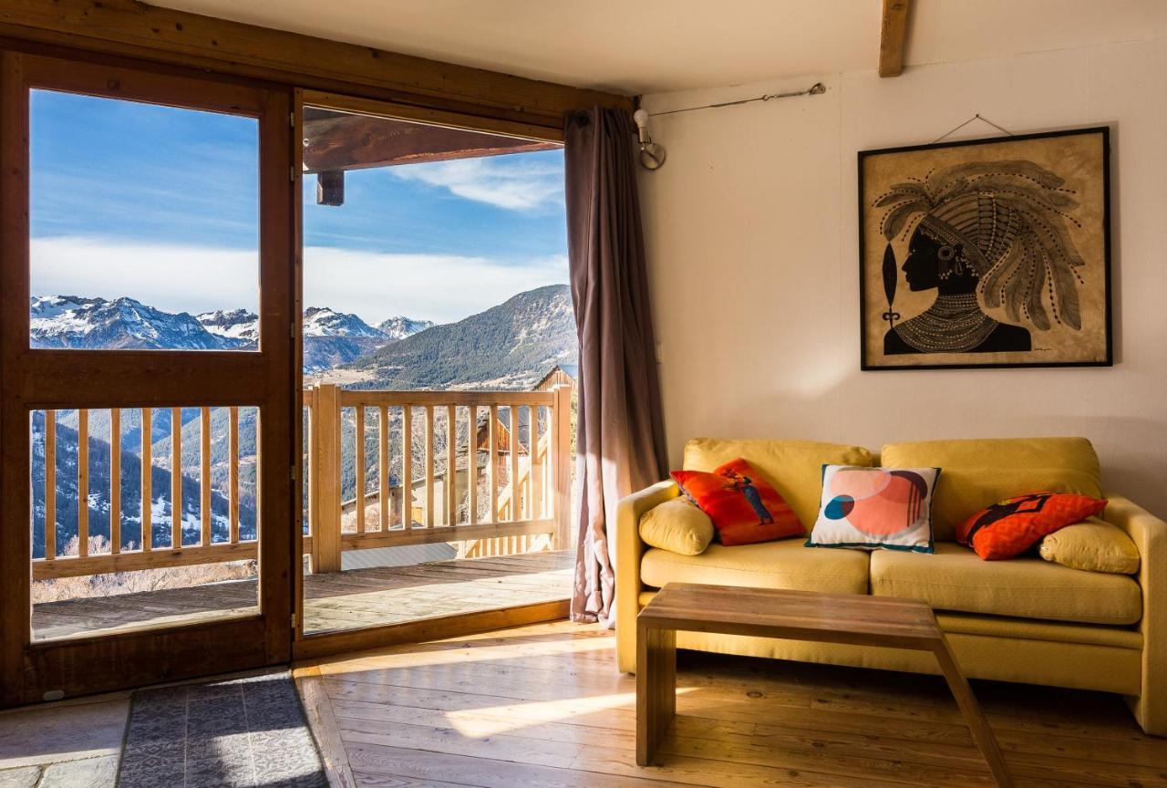 Chalet Panoramique Chateau-Ville-Vieille Экстерьер фото