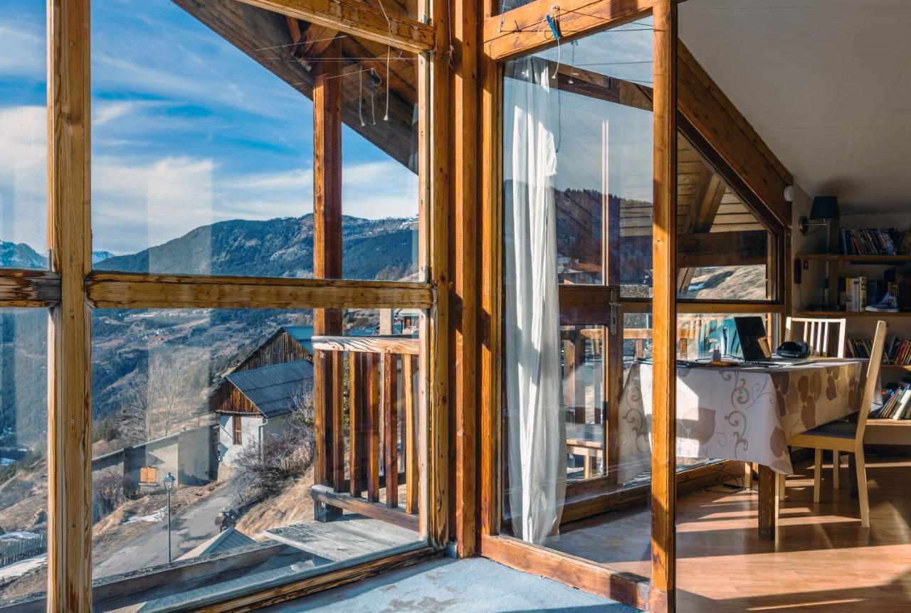 Chalet Panoramique Chateau-Ville-Vieille Экстерьер фото